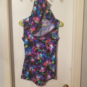 Paint splatter onesie